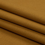 Heavyweight Linen Woven - Ochre - British Imported
