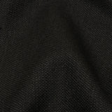 Heavyweight Linen Woven - Onyx - British Imported