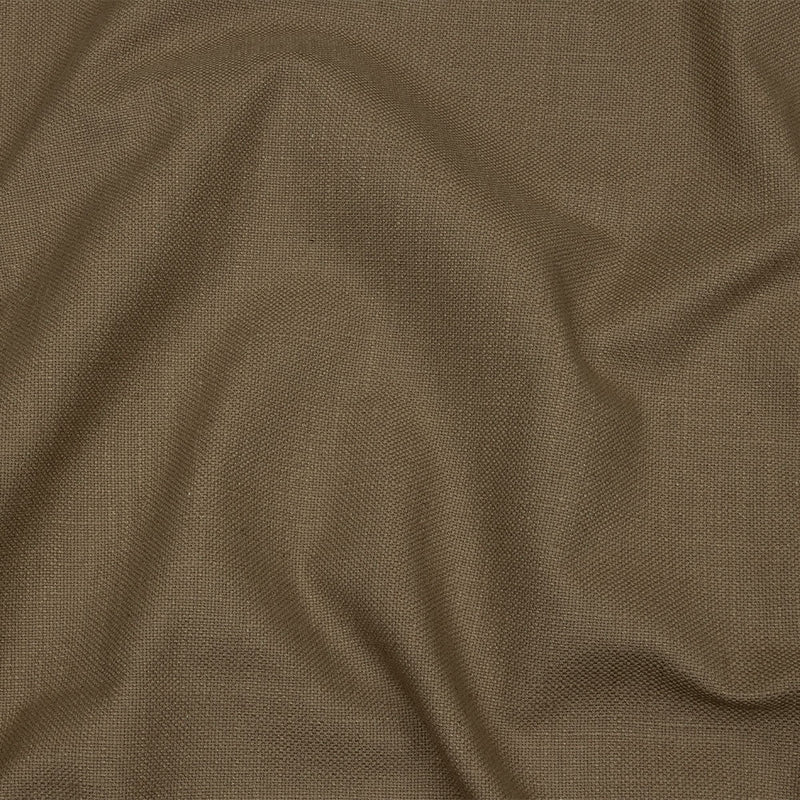 Heavyweight Linen Woven - Otter - British Imported