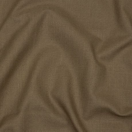 Heavyweight Linen Woven - Otter - British Imported
