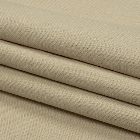 Heavyweight Linen Woven - Oyster - British Imported