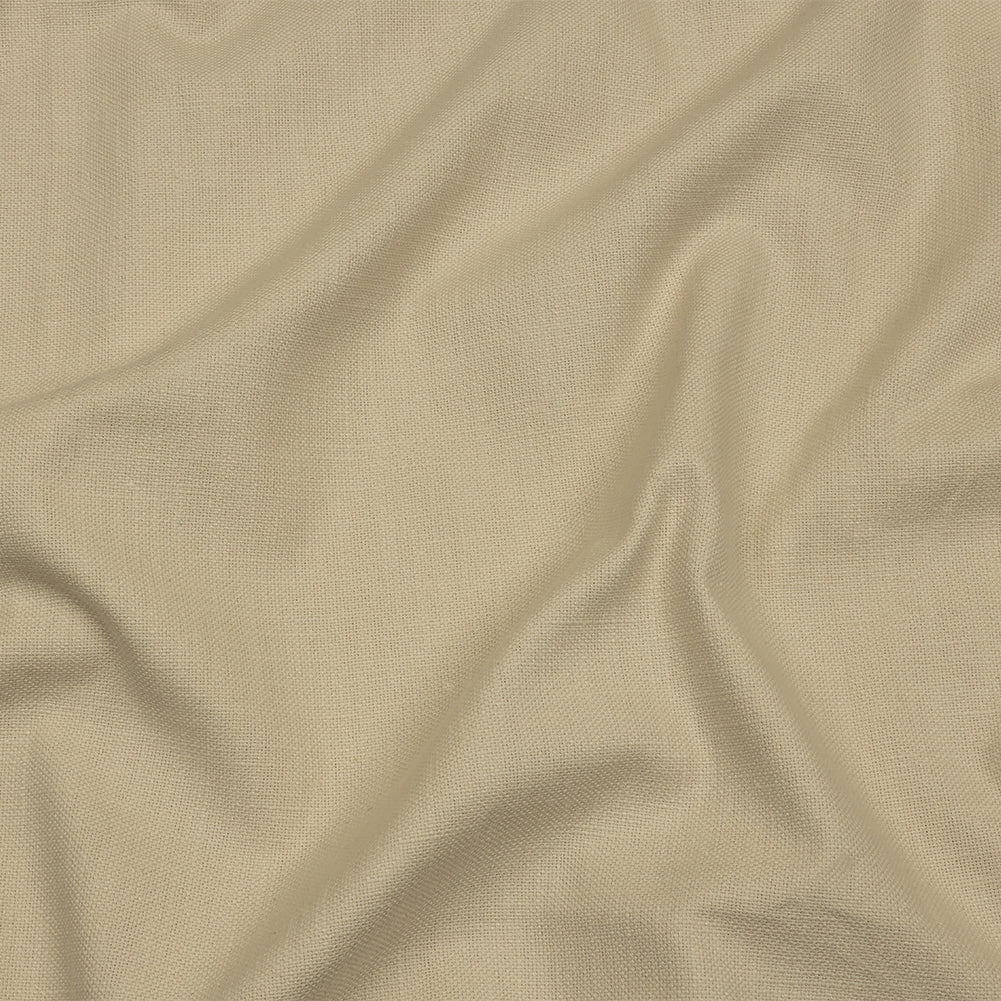 Heavyweight Linen Woven - Oyster - British Imported