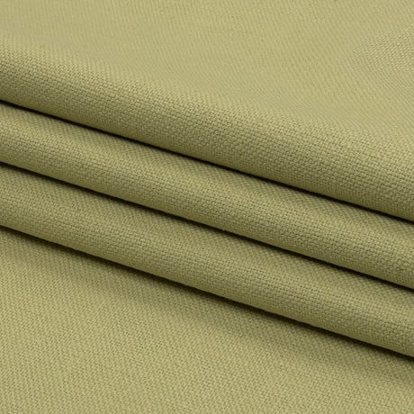Heavyweight Linen Woven - Pistachio - British Imported