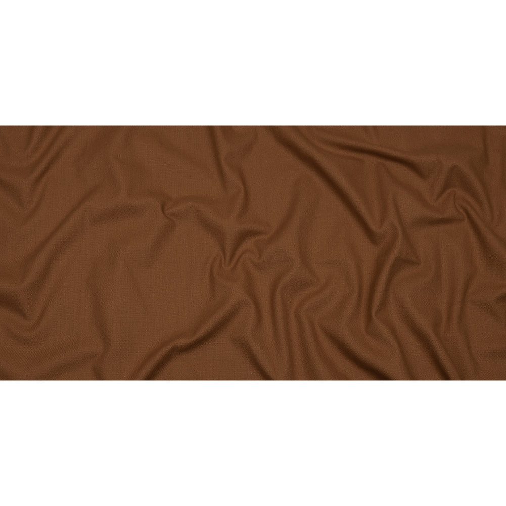 Heavyweight Linen Woven - Rust - British Imported
