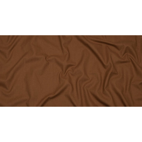 Heavyweight Linen Woven - Rust - British Imported