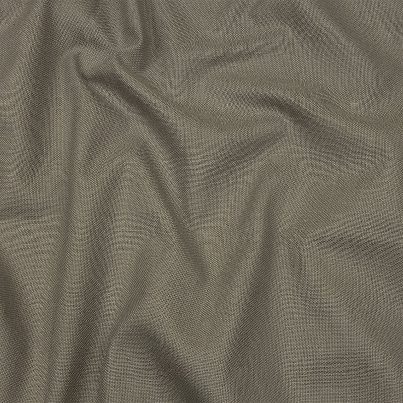 Heavyweight Linen Woven - Silver - British Imported