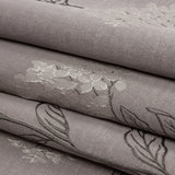 Drapery Jacquard - Dove Hydrangea Stems - British Imported