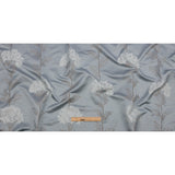 Drapery Jacquard - Wedgewood Hydrangea Stems - British Imported