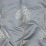 Drapery Jacquard - Wedgewood Hydrangea Stems - British Imported