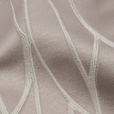 Satin-Faced Drapery Jacquard - Dove Rippling Lines - British Imported