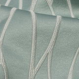 Satin-Faced Drapery Jacquard - Mineral Rippling Lines - British Imported