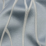 Satin-Faced Drapery Jacquard - Wedgewood Rippling Lines - British Imported