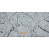 Satin-Faced Drapery Jacquard - Wedgewood Rippling Lines - British Imported