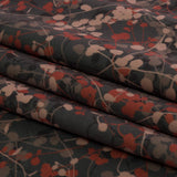 Printed Polyester Velvet - Mole Berry Vines - British Imported