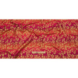 Drapery Jacquard - Sunset Ombre Stripes and Little Flowers - British Imported