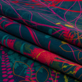 Drapery Velvet - Rainbow Forest Silhouettes - British Imported
