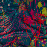 Drapery Velvet - Rainbow Forest Silhouettes - British Imported