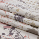 Cotton Canvas Print - Shell Wildflower Branches - British Imported