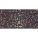 Printed Polyester Velvet - Shell Thistle Stems - British Imported