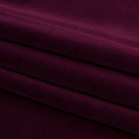 Lush Polyester Drapery Velvet - Damson - British Imported