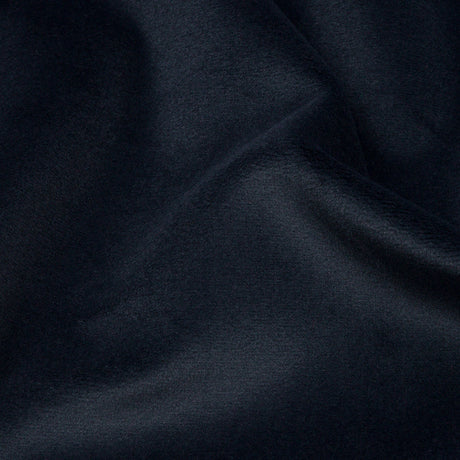 Lush Polyester Drapery Velvet - French Navy - British Imported