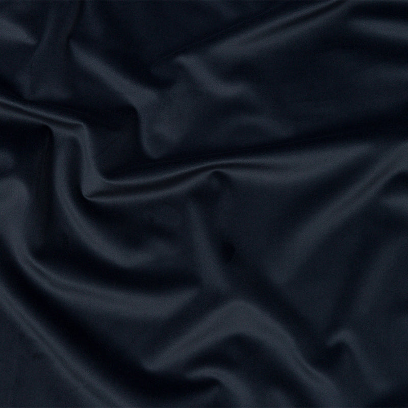 Lush Polyester Drapery Velvet - French Navy - British Imported