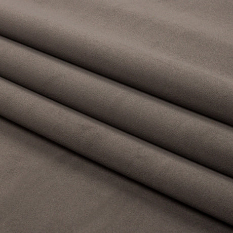 Lush Polyester Drapery Velvet - Mocha - British Imported