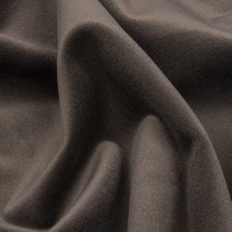 Lush Polyester Drapery Velvet - Mocha - British Imported