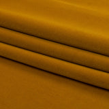 Lush Polyester Drapery Velvet - Ochre - British Imported