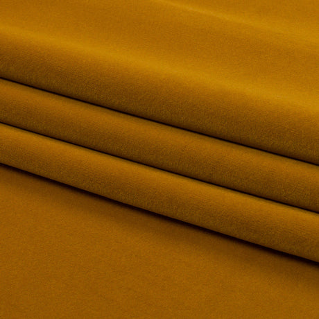 Lush Polyester Drapery Velvet - Ochre - British Imported