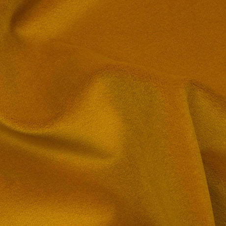 Lush Polyester Drapery Velvet - Ochre - British Imported