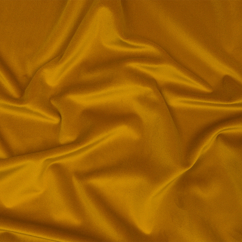 Lush Polyester Drapery Velvet - Ochre - British Imported