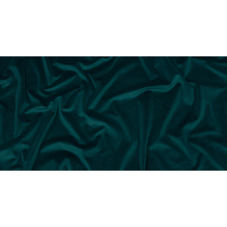 Lush Polyester Drapery Velvet - Peacock - British Imported