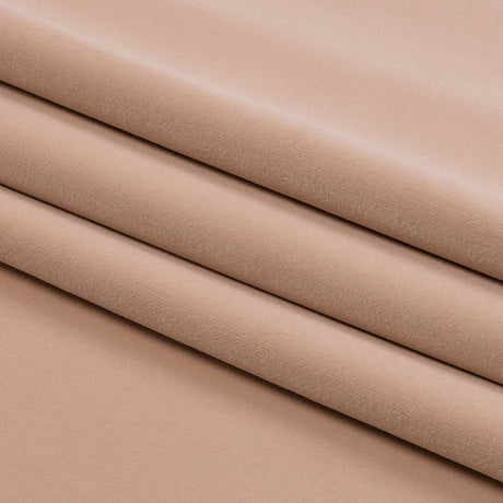 Lush Polyester Drapery Velvet - Shell - British Imported