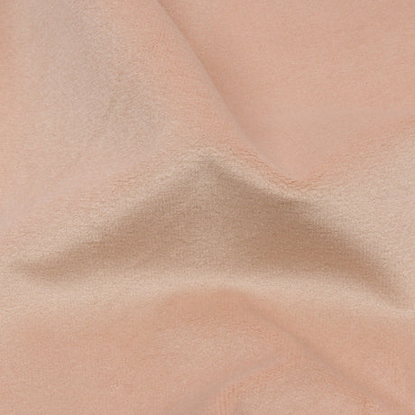 Lush Polyester Drapery Velvet - Shell - British Imported