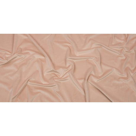 Lush Polyester Drapery Velvet - Shell - British Imported