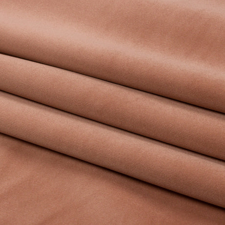 Lush Polyester Drapery Velvet - Terracotta - British Imported