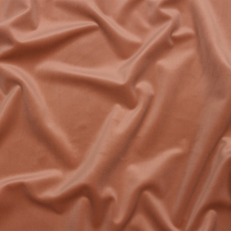 Lush Polyester Drapery Velvet - Terracotta - British Imported