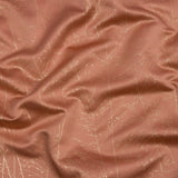 Metallic Satin-Faced Drapery Jacquard - Shell Delicate Grasses - British Imported