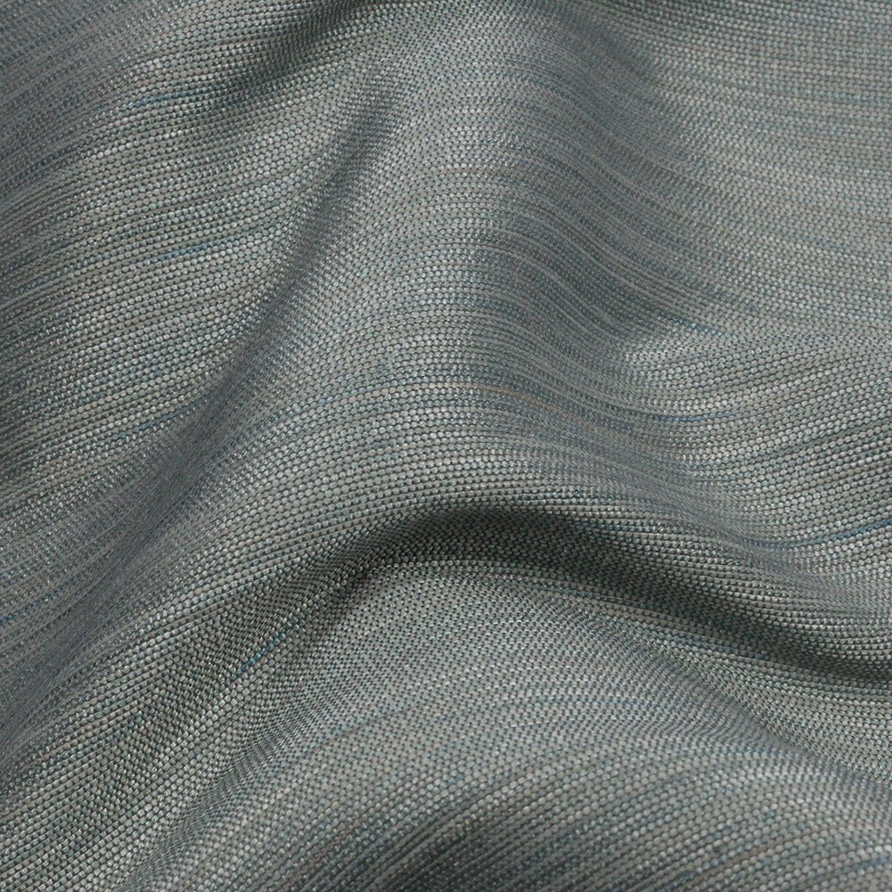 Recycled Polyester Bengaline - Alpine Striations - British Imported