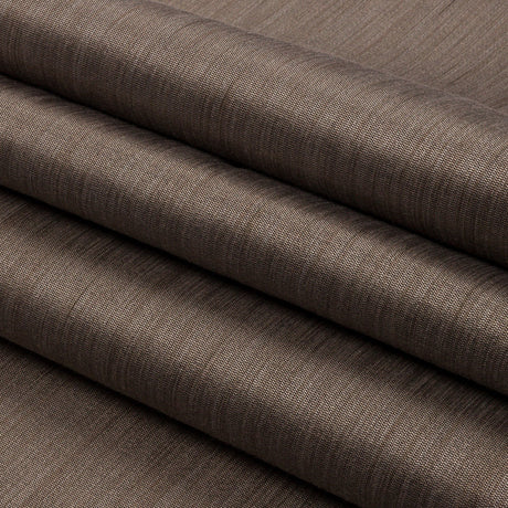 Recycled Polyester Bengaline - Bronze Striations - British Imported