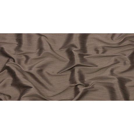 Recycled Polyester Bengaline - Bronze Striations - British Imported