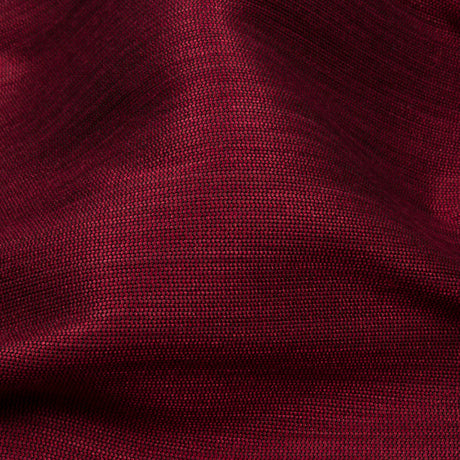 Recycled Polyester Bengaline - Cherry Striations - British Imported