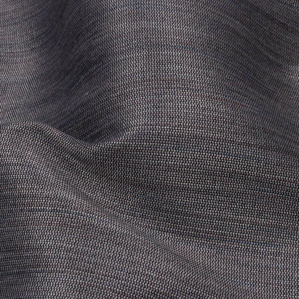 Recycled Polyester Bengaline - Danube Striations - British Imported