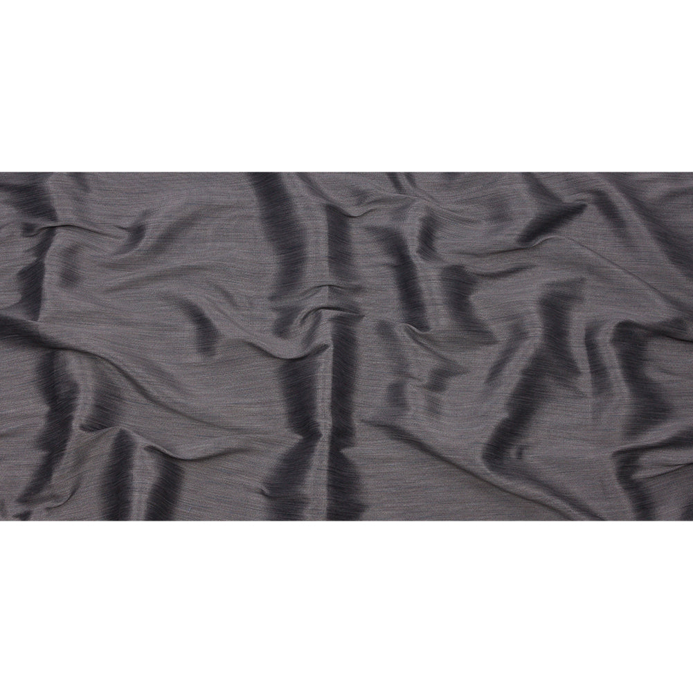 Recycled Polyester Bengaline - Danube Striations - British Imported