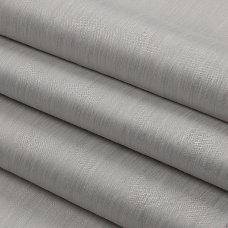 Recycled Polyester Bengaline - Dove Striations - British Imported