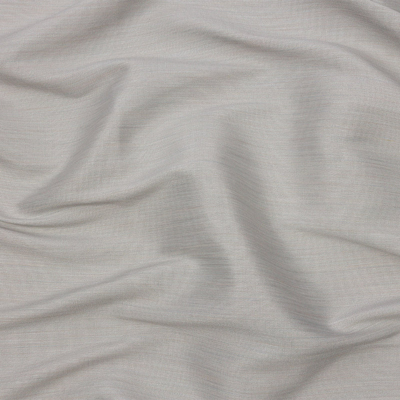Recycled Polyester Bengaline - Dove Striations - British Imported