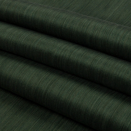 Recycled Polyester Bengaline - Emerald Striations - British Imported