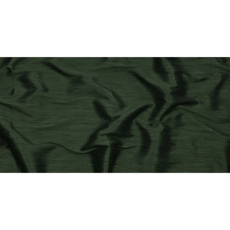 Recycled Polyester Bengaline - Emerald Striations - British Imported