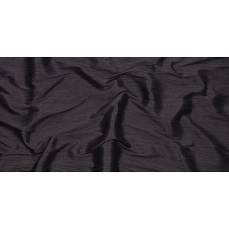 Recycled Polyester Bengaline - Graphite Striations - British Imported
